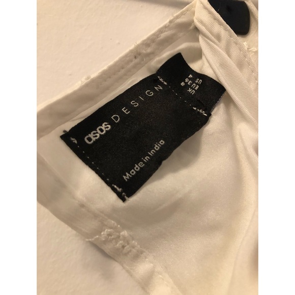 NWOT ASOS White Flowy Romper - Picture 4 of 5